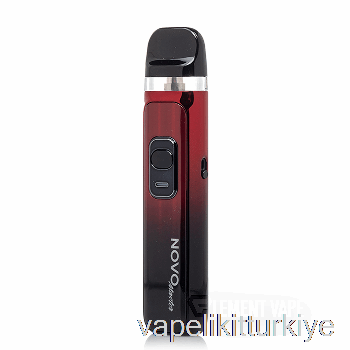Elektronik Sigara Kalemi Vape Mate Smok Novo Master 30w Pod Sistemi Kırmızı Siyah